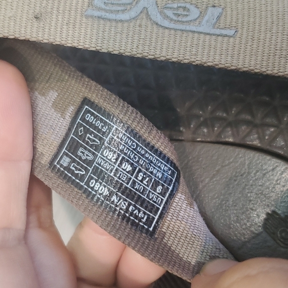 Teva Women Outdoor Hiking Comfort Athletic Sandals shoes sz 9 - Picture 9 of 10